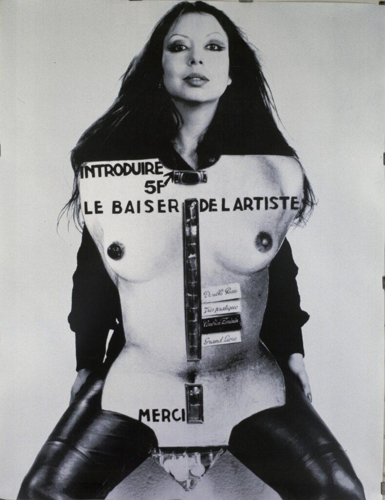 Orlan,&#8221;Le Baiser de l&#8217;artiste&#8221;