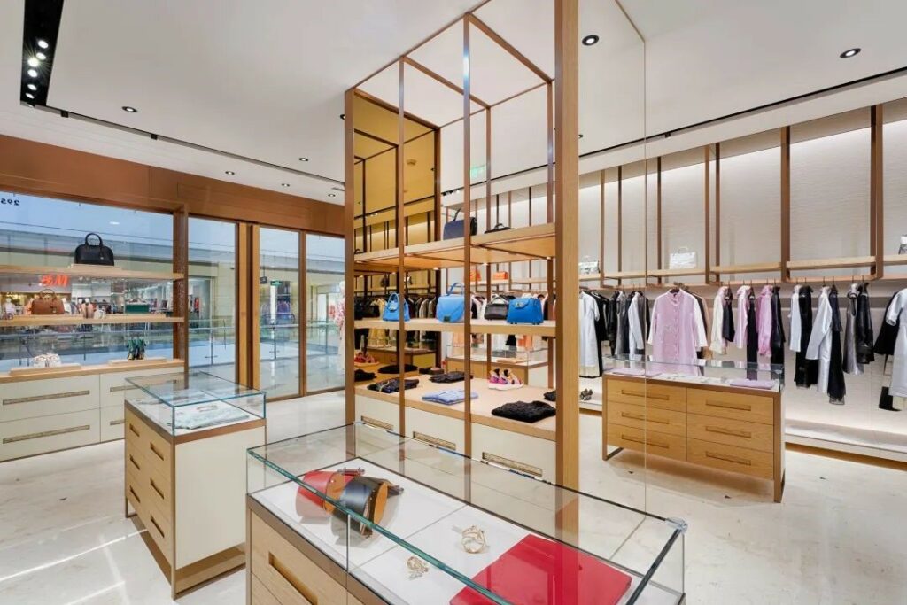 SHIATZY CHEN boutique in the Mixc in Shenzhen adopting a third-generation store image